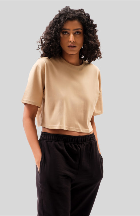 Oversized Crop Tee