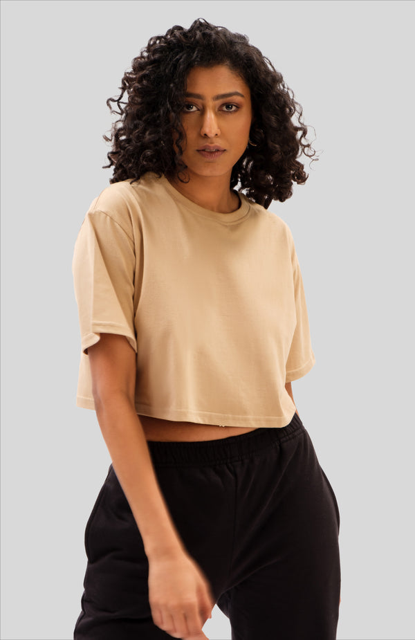 Oversized Crop Tee