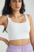 Scoop Neck Crop Top