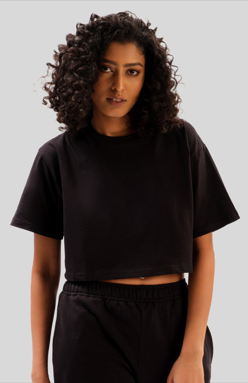 Oversized Crop Tee
