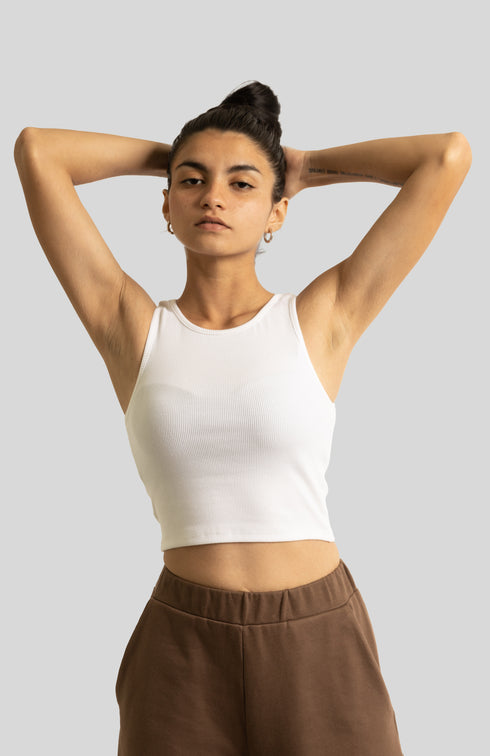 Ribbed Vest Top