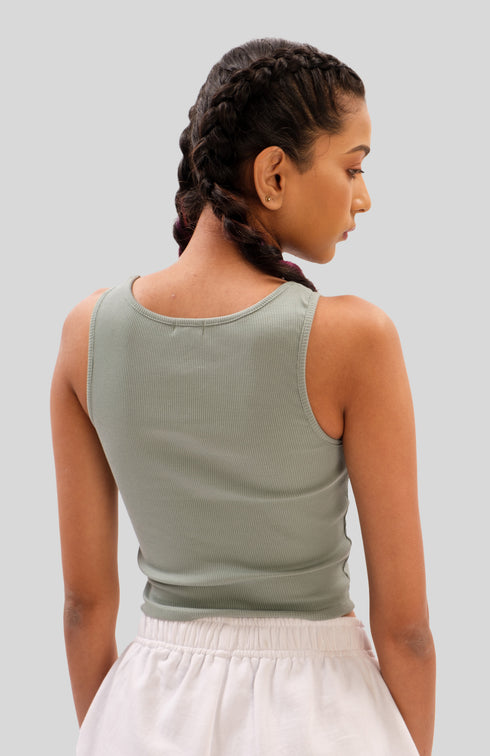 Ribbed Vest Top
