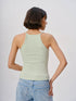 Padded Ribbed Tback Tank
