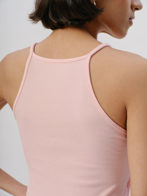 Padded Ribbed Tback Tank