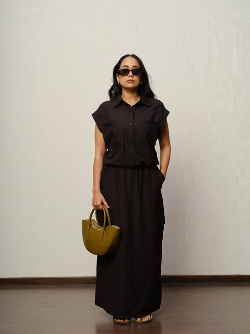 Shirt & Skirt Co-ord Set