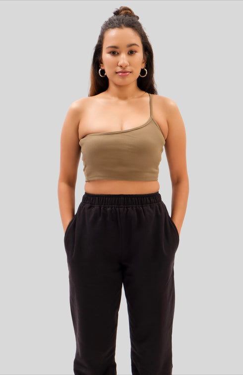 Single Strap Crop Top