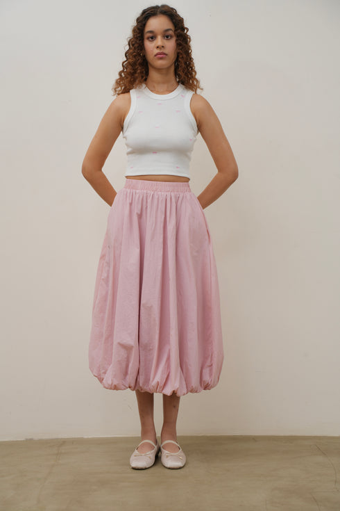 Balloon Midi Skirt