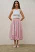 Balloon Midi Skirt