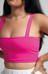 Square Neck Bandeau Top