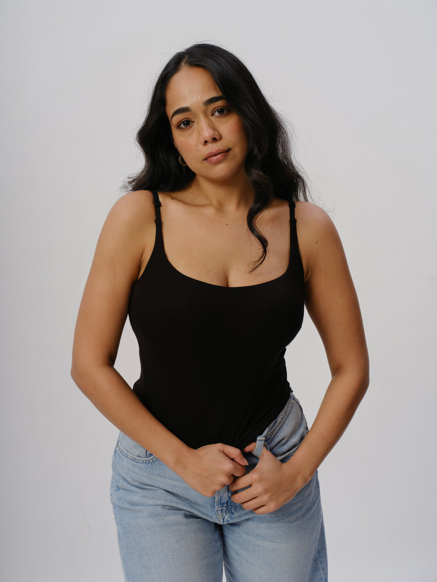Padded Adjustable Strap Tank | Basically Basic – Basically, Basic