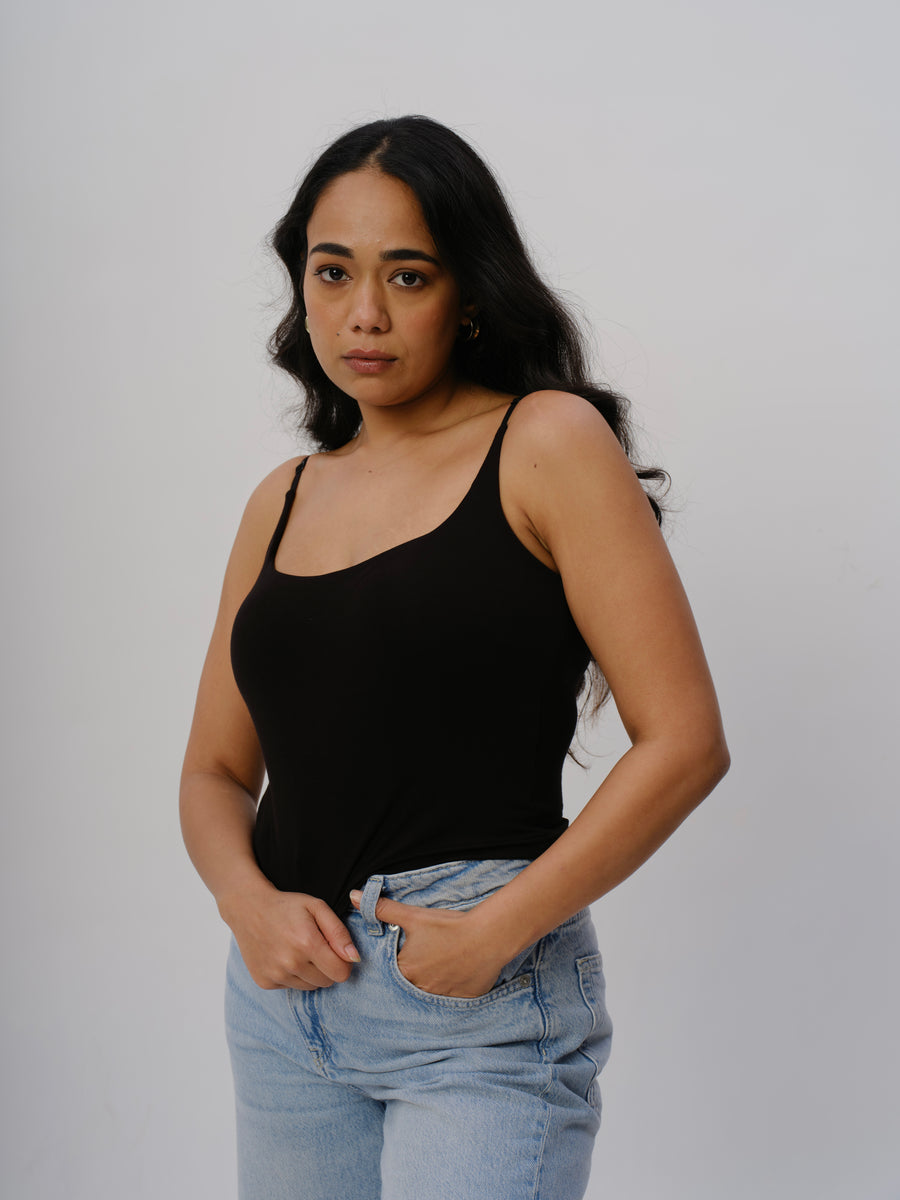 Padded Adjustable Strap Tank | Basically Basic – Basically, Basic