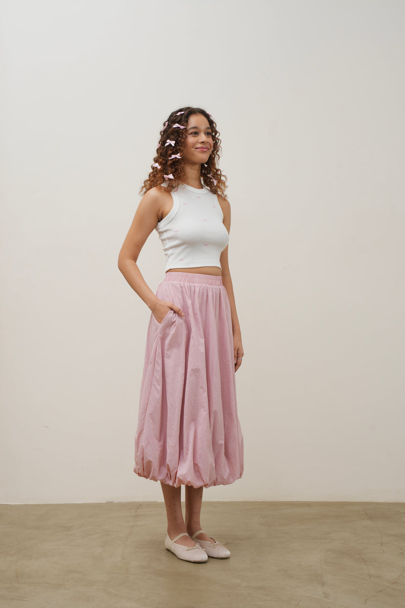 Balloon Midi Skirt – Basically, Basic